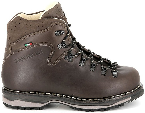 Ботинки мужские Zamberlan 1023 Latemar Nw Waxed Dk Brown - Фото 1 большая