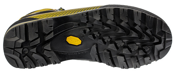 Ботинки мужские La Sportiva Trango TRK Leather GTX Carbon/Green - Фото 2 большая