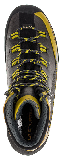 Ботинки мужские La Sportiva Trango TRK Leather GTX Carbon/Green - Фото 4 большая