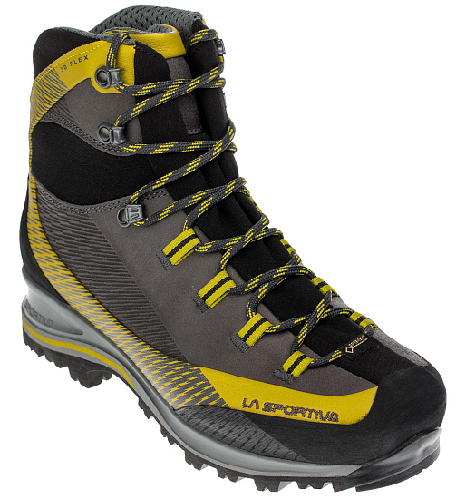 Ботинки мужские La Sportiva Trango TRK Leather GTX Carbon/Green - Фото 5 большая