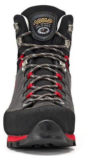 Ботинки Asolo Backpacking Traverse GV Graphite/Red - Фото 4 большая