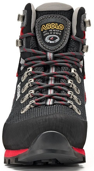 Ботинки Asolo Corax GV MM Black/Red - Фото 4 большая