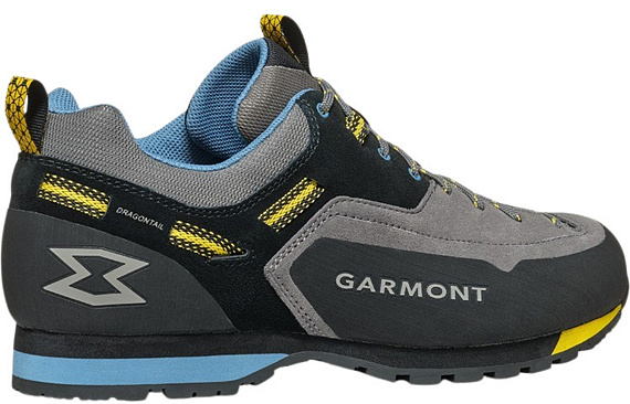 Ботинки мужские Garmont Dragontail Lt Evo December Grey/Lemon Yellow - Фото 2 большая