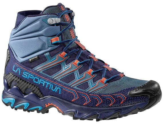 Ботинки мужские La Sportiva Ultra Raptor II Mid Gtx Deep Sea/Hurricane - Фото 2 большая