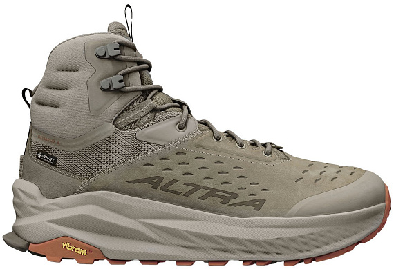 Ботинки мужские Altra Olympus 6 Hike Mid Gtx Brown/Taupe - Фото 1 большая