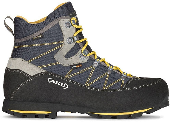 Ботинки мужские AKU Trekker Lite III Gtx Anthracite/Mustard - Фото 2 большая