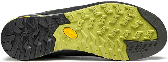 Ботинки мужские Asolo Eldo Lth GV MM Graphite/Green Oasis - Фото 4 большая
