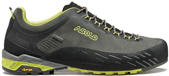 Ботинки мужские Asolo Eldo Lth GV MM Graphite/Green Oasis - Фото 1 большая