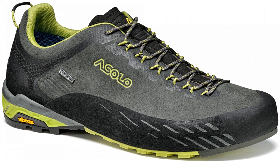 Ботинки мужские Asolo Eldo Lth GV MM Graphite/Green Oasis - Фото 7 большая