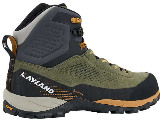 Ботинки мужские Kayland Vision Gtx Olive/Orange - Фото 4 большая