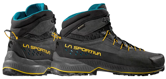 Ботинки мужские La Sportiva Tx4 Evo Mid Gtx Carbon/Bamboo - Фото 3 большая