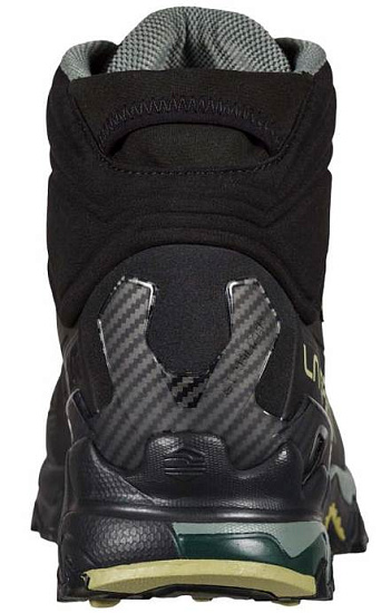 Ботинки мужские La Sportiva Ultra Raptor II Mid Leather Gtx Black/Cedar - Фото 4 большая