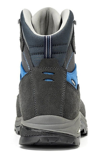 Ботинки мужские Asolo Hiking Finder GV Graphite/Gunmetal/Sporty Blue - Фото 6 большая