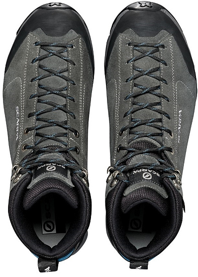 Ботинки мужские Scarpa Mojito Hike GTX Shark/Lake Blue - Фото 6 большая