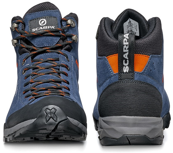 Ботинки мужские Scarpa Mojito Hike GTX Blue Cosmo/Tonic - Фото 4 большая
