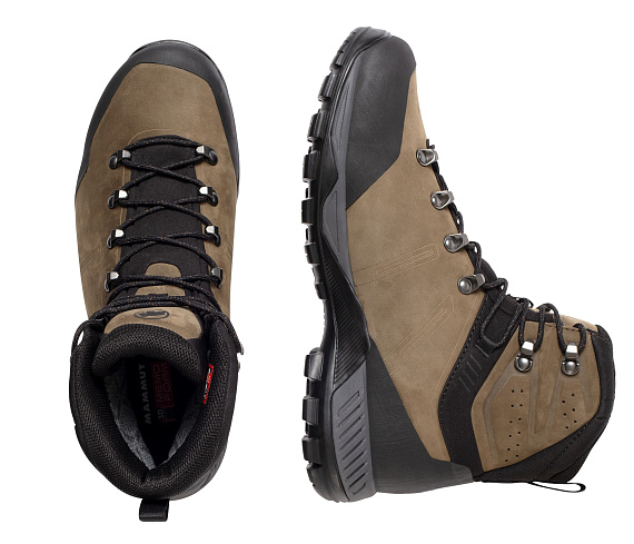 Ботинки мужские Mammut Mercury Tour II High GTX Bark/Black - Фото 5 большая