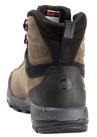 Ботинки мужские Mammut Mercury Tour II High GTX Bark/Black - Фото 3 большая