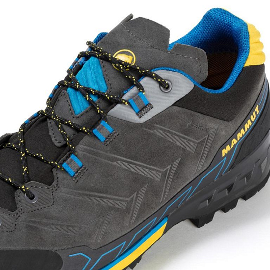 Ботинки мужские Mammut Kento Low GTX Dark Titanium/Freesia - Фото 2 большая
