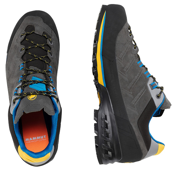 Ботинки мужские Mammut Kento Low GTX Dark Titanium/Freesia - Фото 5 большая