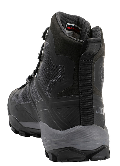 Ботинки мужские Mammut Ducan High GTX Black/Black - Фото 4 большая