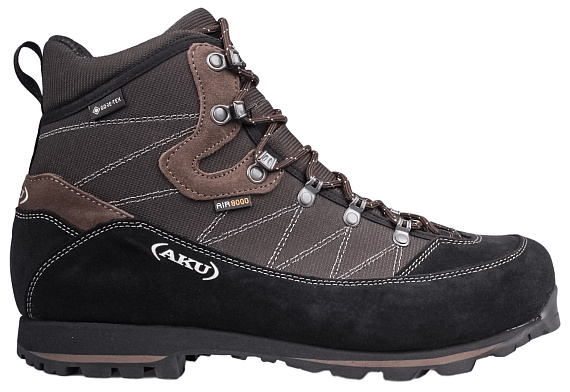 Ботинки мужские AKU Trekker Lite III Wide Gtx Dark Green/Brown - Фото 1 большая