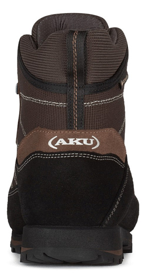 Ботинки мужские AKU Trekker Lite III Wide Gtx Dark Grey/Brown - Фото 4 большая