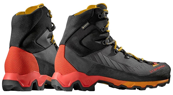 Ботинки мужские La Sportiva Aequilibrium Trek Gtx Carbon/Yellow - Фото 4 большая