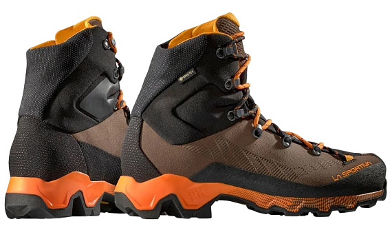 Ботинки мужские La Sportiva Aequilibrium Trek Gtx Chocolate/Papaya - Фото 4 большая