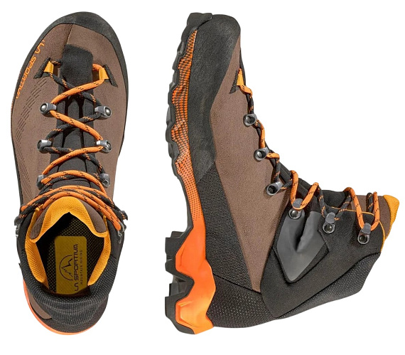 Ботинки мужские La Sportiva Aequilibrium Trek Gtx Chocolate/Papaya - Фото 5 большая