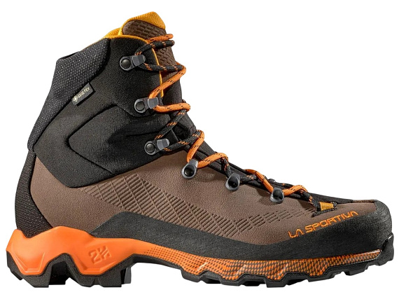 Ботинки мужские La Sportiva Aequilibrium Trek Gtx Chocolate/Papaya - Фото 1 большая