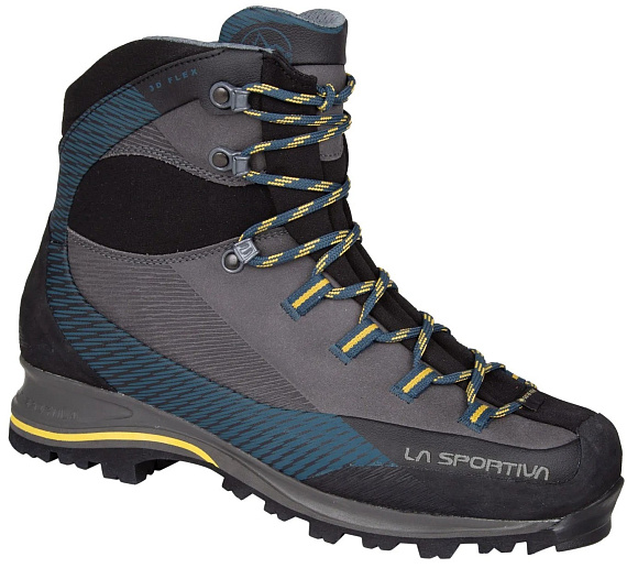 Ботинки мужские La Sportiva Trango Trk Leather Gtx Carbon/Alpine - Фото 6 большая