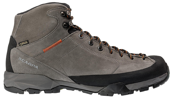 Ботинки мужские Scarpa Mojito Hike Plus GTX Nubuck Grafite - Фото 1 большая