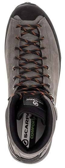 Ботинки мужские Scarpa Mojito Hike Plus GTX Nubuck Grafite - Фото 4 большая