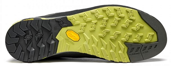 Ботинки мужские Asolo Eldo Lth GV MM Graphite/Green Oasis - Фото 6 большая