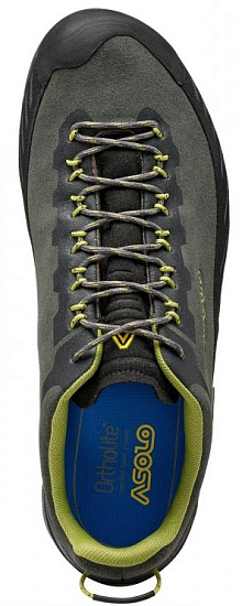 Ботинки мужские Asolo Eldo Lth GV MM Graphite/Green Oasis - Фото 7 большая