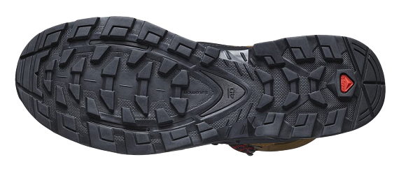 Ботинки мужские Salomon Quest 4 Gtx Rubber/Black/Fiery Red - Фото 6 большая