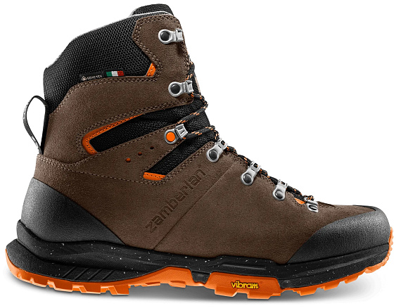 Ботинки Zamberlan Thunder Pro Gtx Brown/Orange - Фото 1 большая
