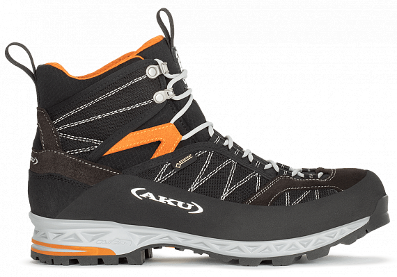 Ботинки мужские AKU Tengu Lite GTX Black/Orange - Фото 1 большая