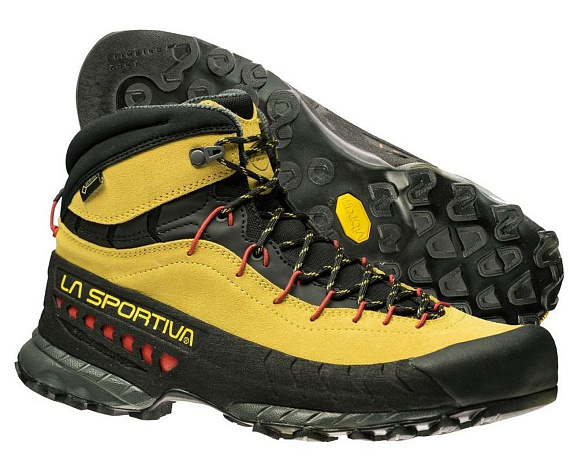 Кроссовки мужские La Sportiva TX4 Mid GTX Yellow - Фото 2 большая