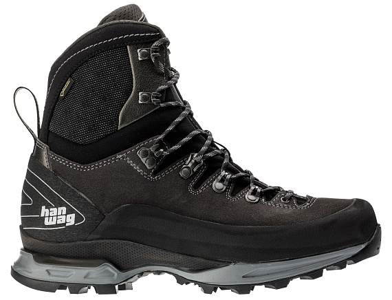 Ботинки мужские Hanwag Alverstone II GTX Asphalt/Light Grey - Фото 2 большая