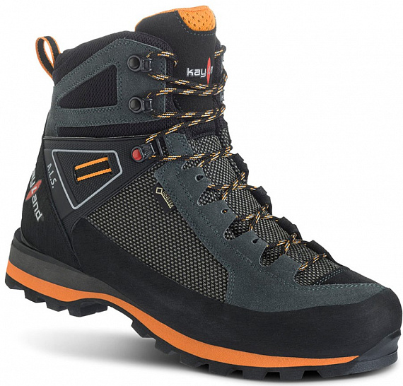 Ботинки мужские Kayland Cross Mountain Gtx Grey/Orange - Фото 1 большая