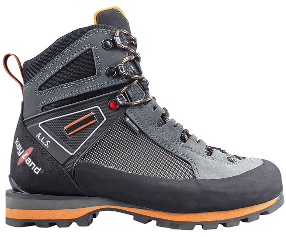Ботинки мужские Kayland Cross Mountain Gtx Grey/Orange - Фото 1 большая
