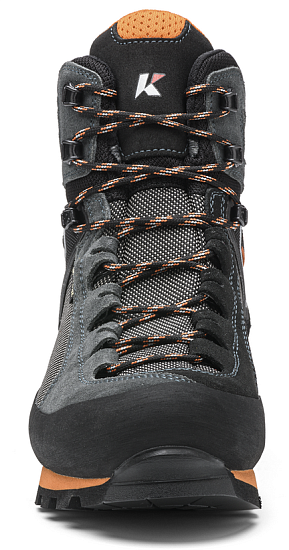 Ботинки мужские Kayland Cross Mountain Gtx Grey/Orange - Фото 4 большая