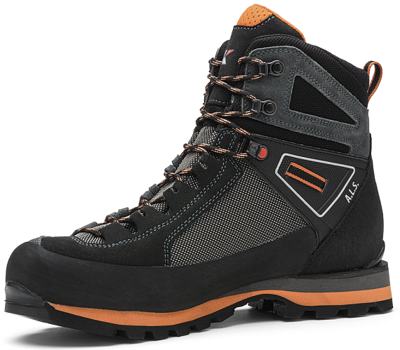 Ботинки мужские Kayland Cross Mountain Gtx Grey/Orange - Фото 5 большая
