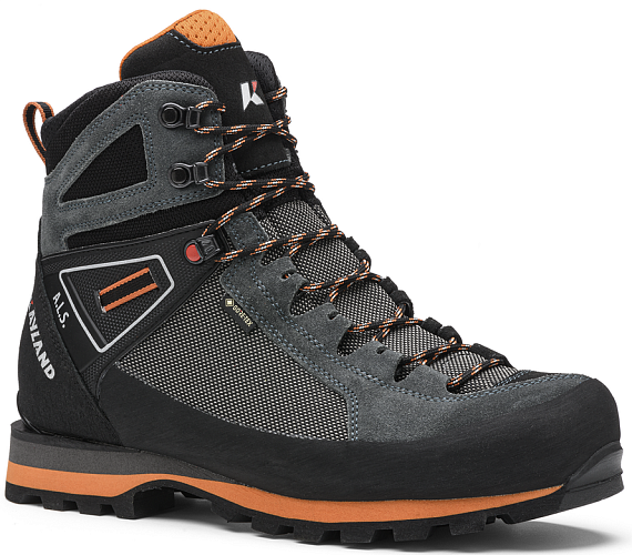 Ботинки мужские Kayland Cross Mountain Gtx Grey/Orange - Фото 1 большая