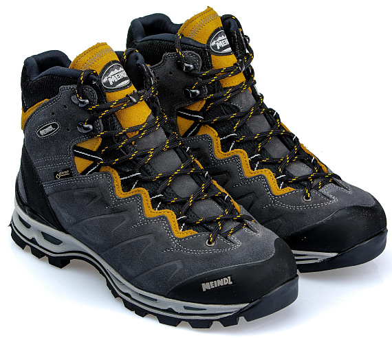 Ботинки мужские Meindl Minnesota PRO GTX Anthracite/Yellow - Фото 2 большая