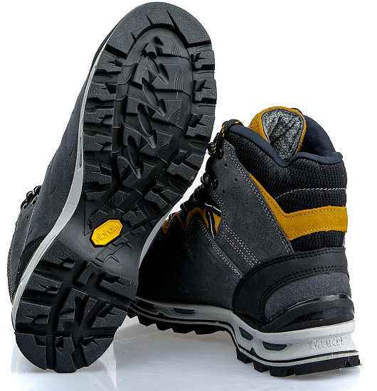 Ботинки мужские Meindl Minnesota PRO GTX Anthracite/Yellow - Фото 3 большая