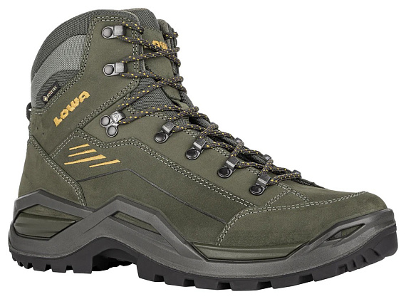 Ботинки мужские Lowa Renegade Evo Gtx Mid Oliv/Senf - Фото 6 большая