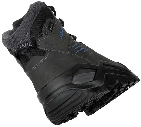 Ботинки мужские Lowa Renegade Evo Gtx Mid W Anthrazit/Stahlblau - Фото 4 большая
