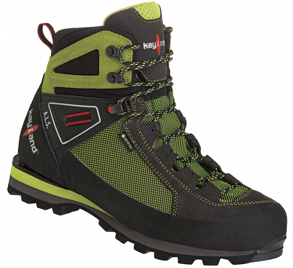 Ботинки мужские Kayland Cross Mountain Gtx Black/Lime - Фото 1 большая
